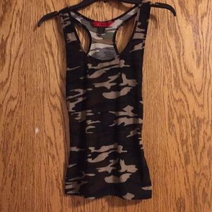 Camo tank top